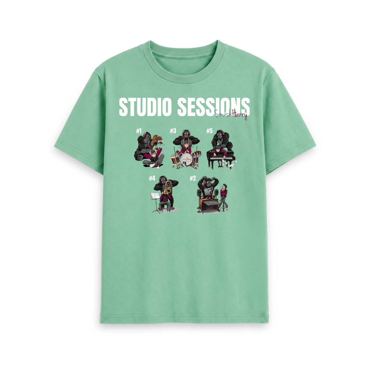 Peppermint Printed T-shirt Front