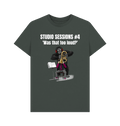 Dark Grey Printed T-shirt Front