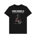 Black Printed T-shirt Front