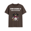 Chocolate Printed T-shirt Front