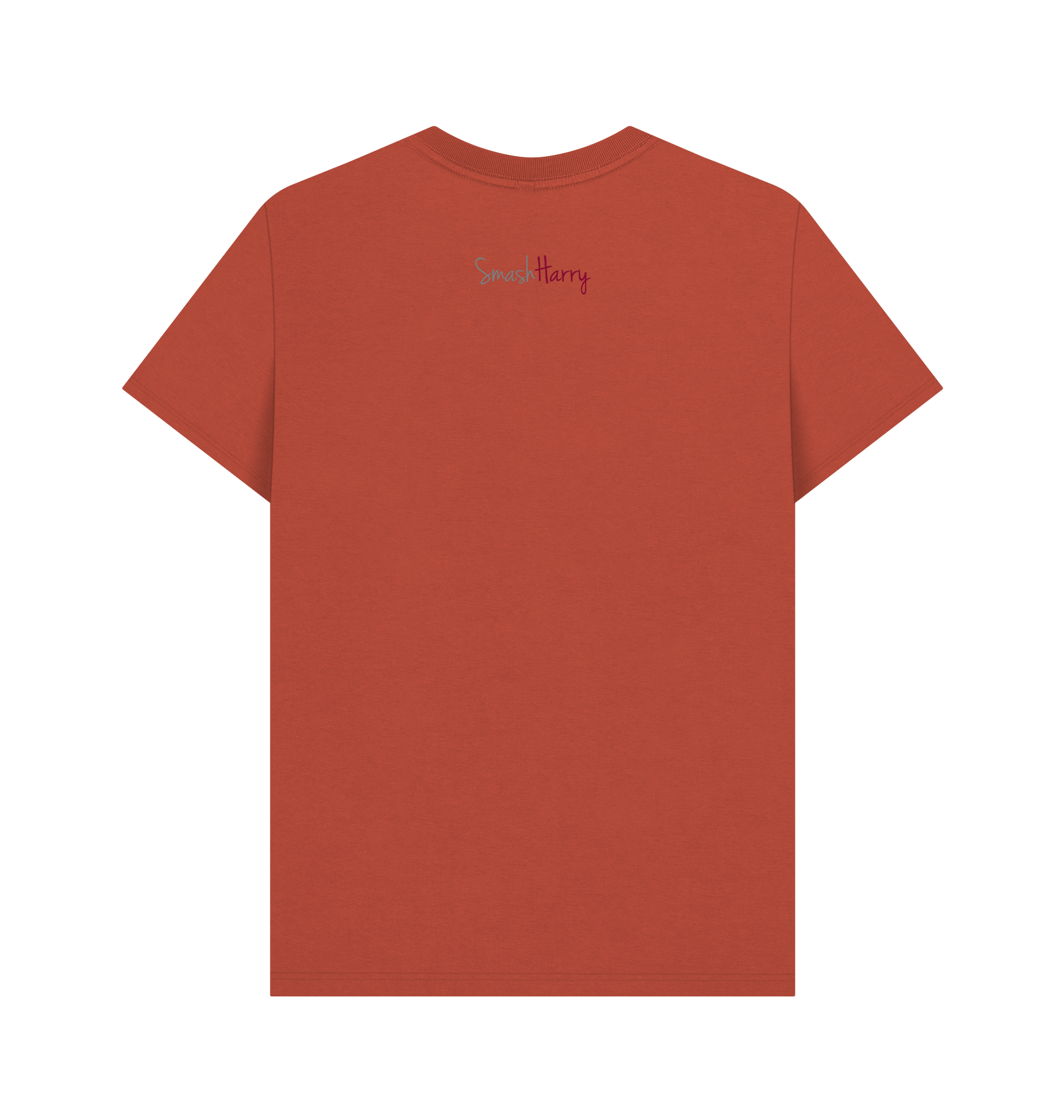 Rust Printed T-shirt Back