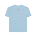 Milky Blue Printed T-shirt Back
