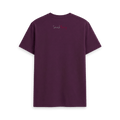 Purple Printed T-shirt Back