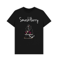 Black Printed T-shirt Front