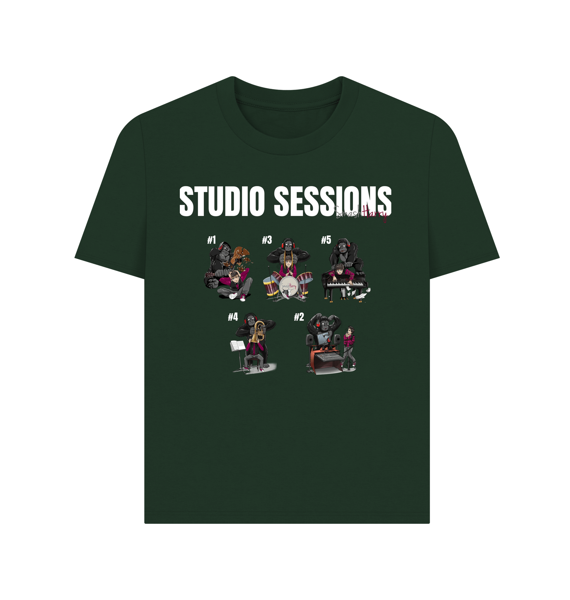 Evergreen Printed T-shirt Front