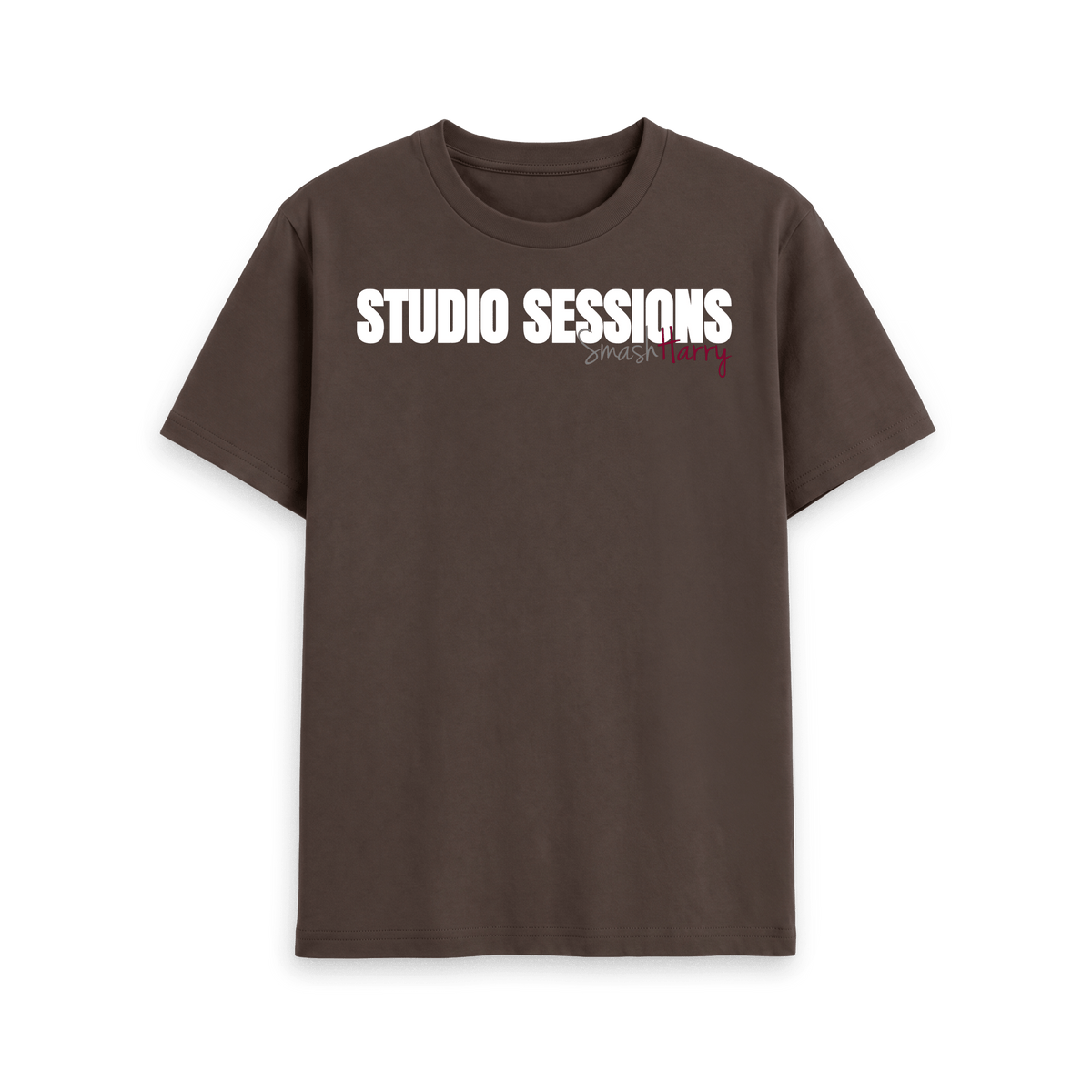 Chocolate Printed T-shirt Front