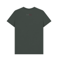 Dark Grey Printed T-shirt Back