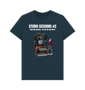 Denim Blue Printed T-shirt Front