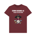 Red Wine Printed T-shirt Front