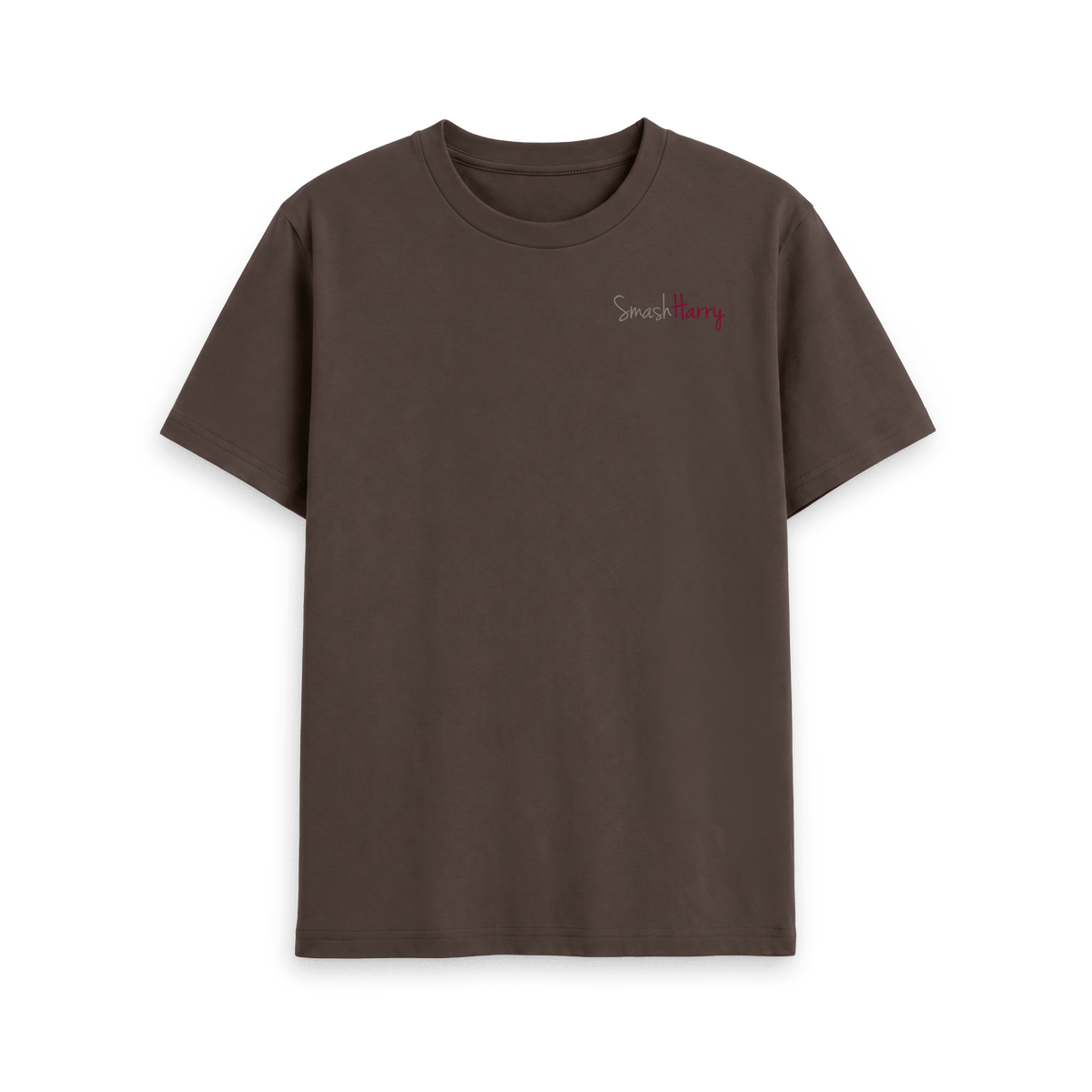 Chocolate Printed T-shirt Front