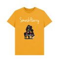 Mustard Printed T-shirt Front