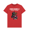Red Printed T-shirt Front