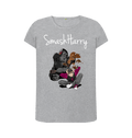 Athletic Grey Printed T-shirt Front