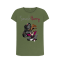 Khaki Printed T-shirt Front