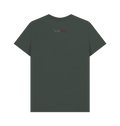 Dark Grey Printed T-shirt Back
