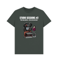 Dark Grey Printed T-shirt Front