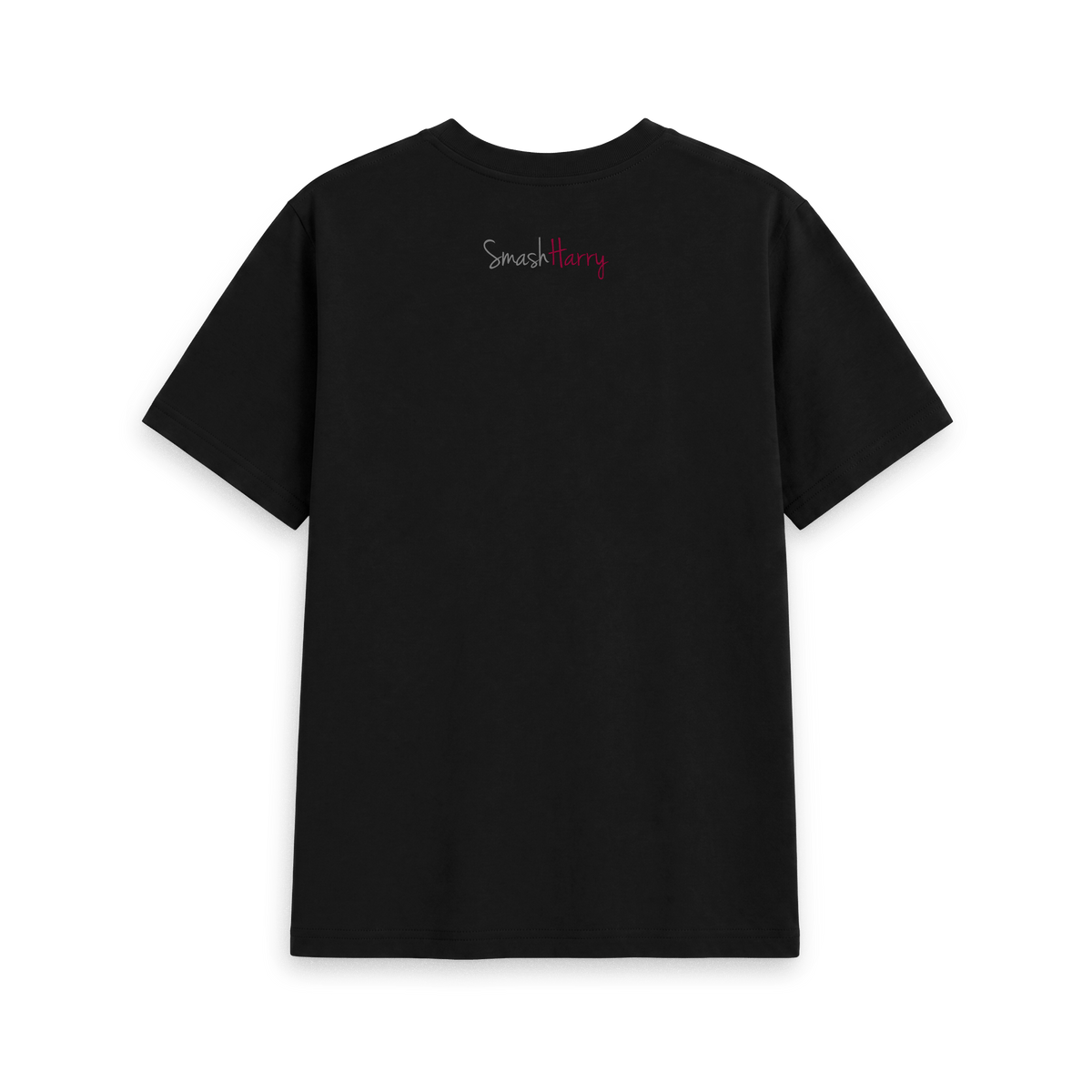 Black Printed T-shirt Back