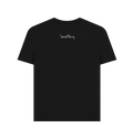 Black Printed T-shirt Back