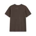 Chocolate Printed T-shirt Back