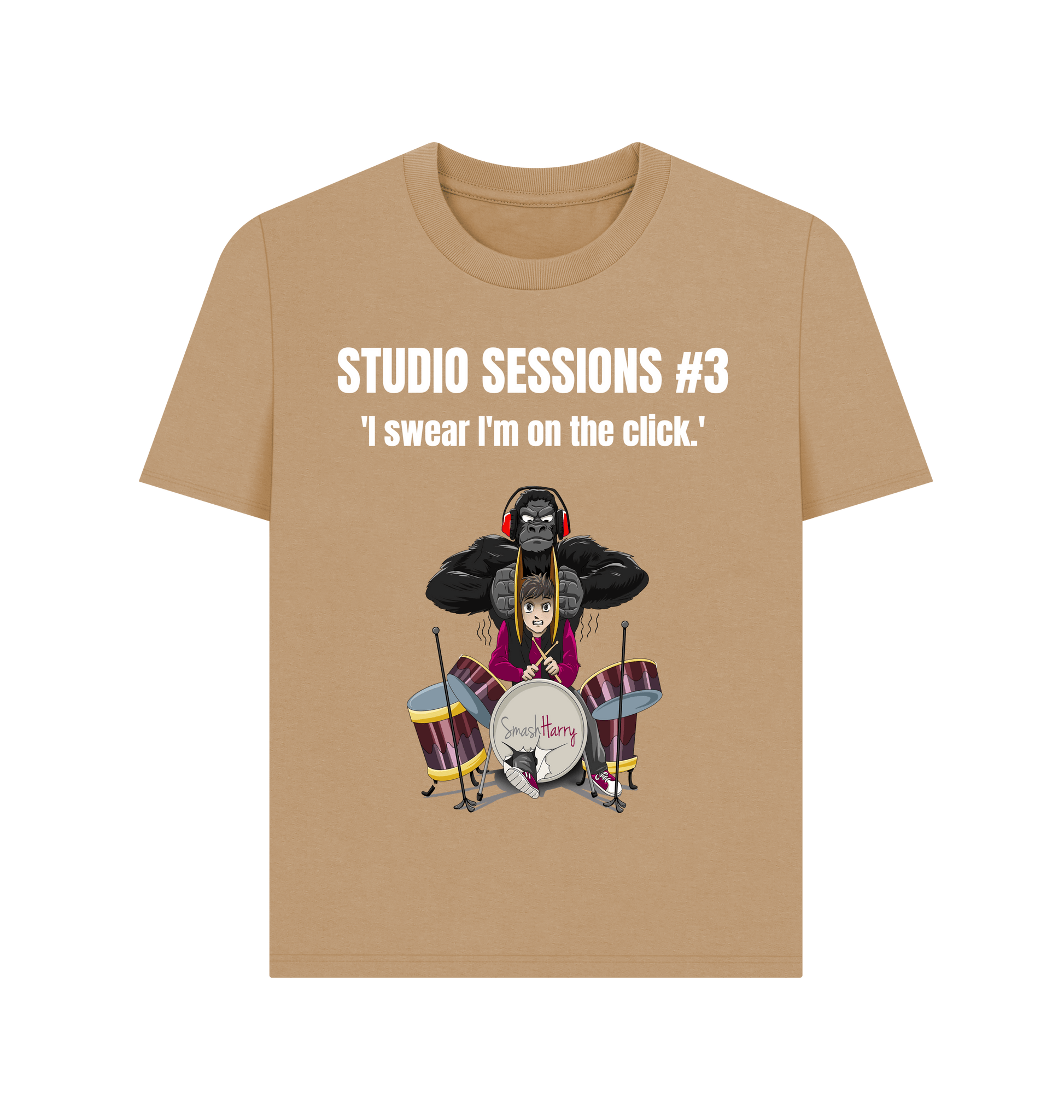 Sand Printed T-shirt Front