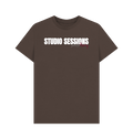 Chocolate Printed T-shirt Front