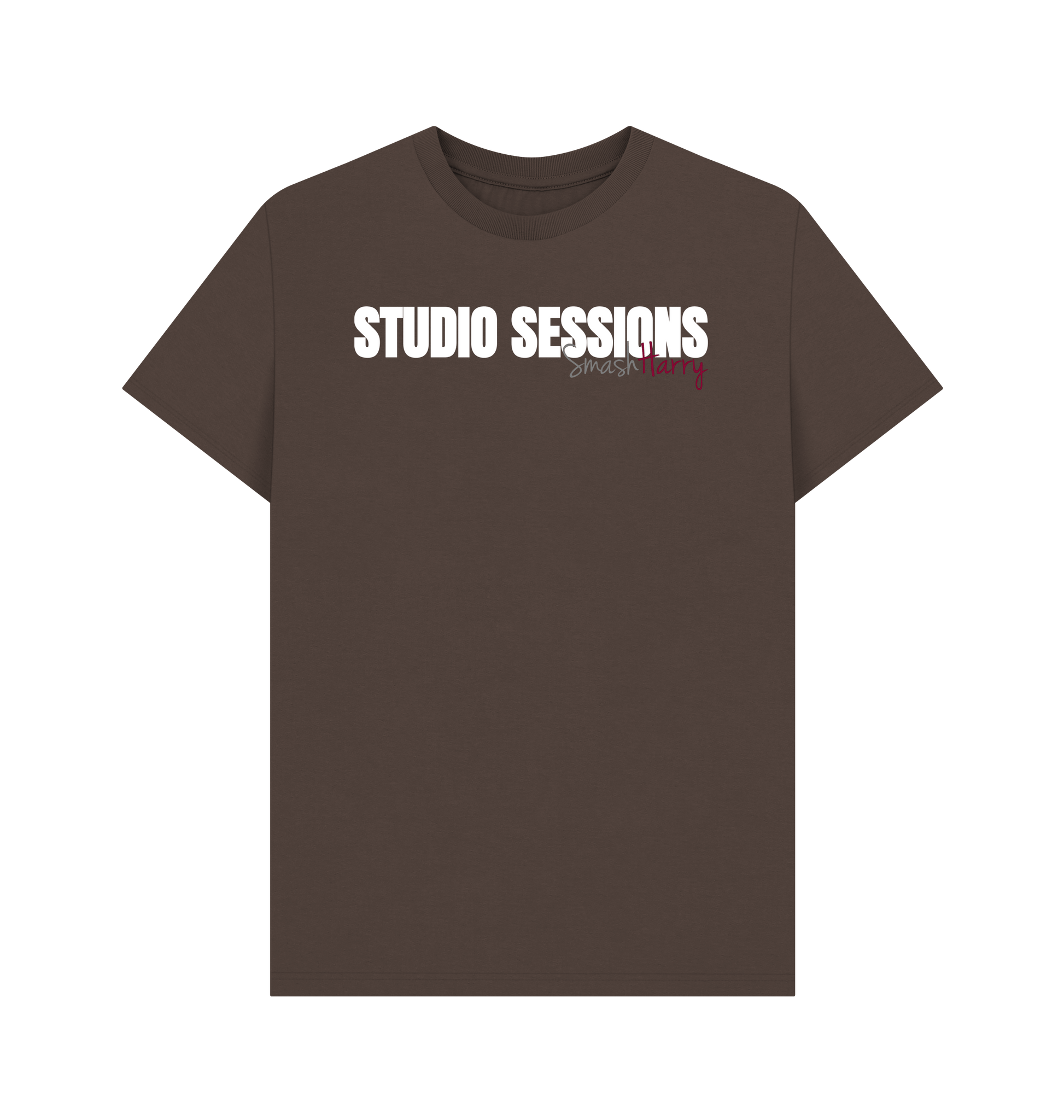 Chocolate Printed T-shirt Front