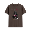 Chocolate Printed T-shirt Front