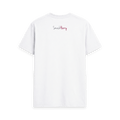 White Printed T-shirt Back