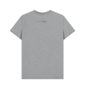Athletic Grey Printed T-shirt Back