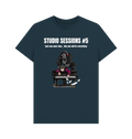 Denim Blue Printed T-shirt Front
