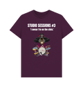 Purple Printed T-shirt Front