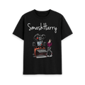 Black Printed T-shirt Front