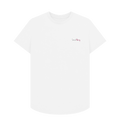 White Printed T-shirt Front