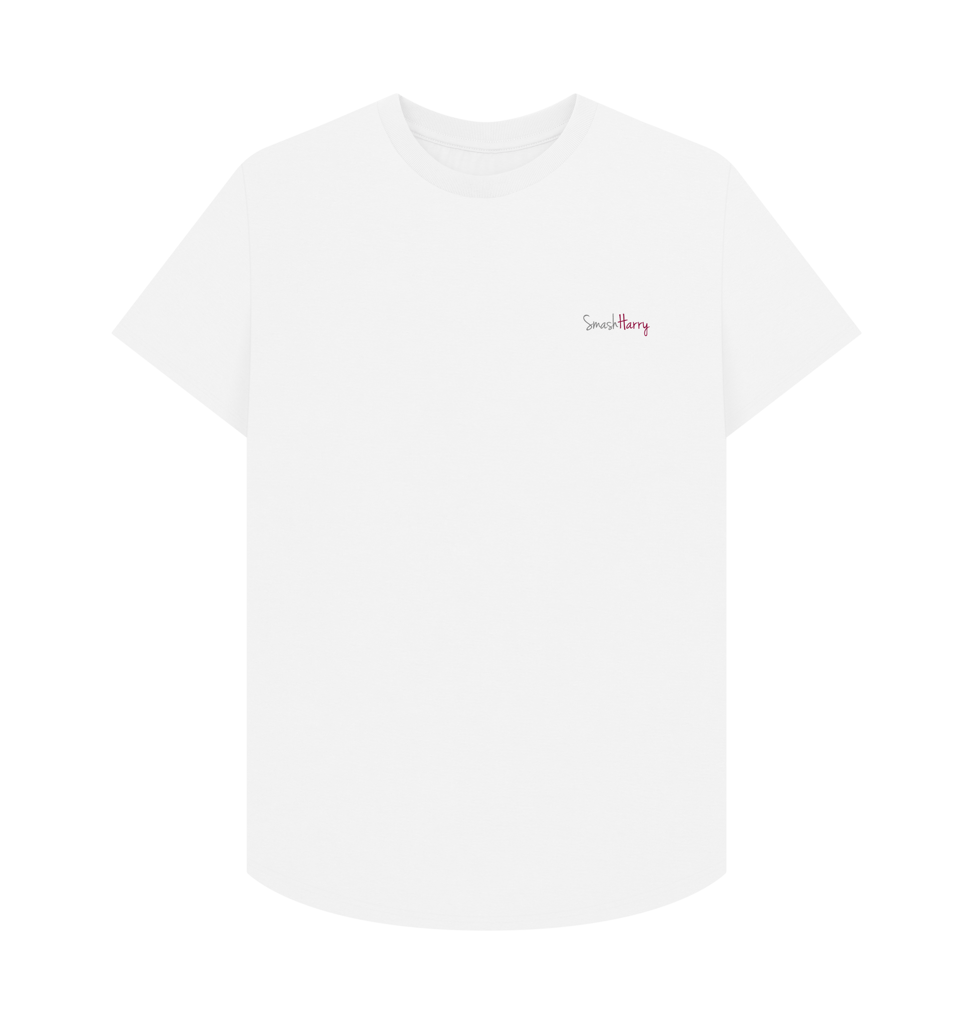 White Printed T-shirt Front