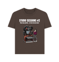 Chocolate Printed T-shirt Front