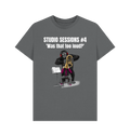 Slate Grey Printed T-shirt Front