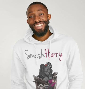 SmashHarry Men's Organic Pullover Hoodie | Piano