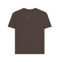 Chocolate Printed T-shirt Back