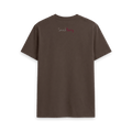 Chocolate Printed T-shirt Back