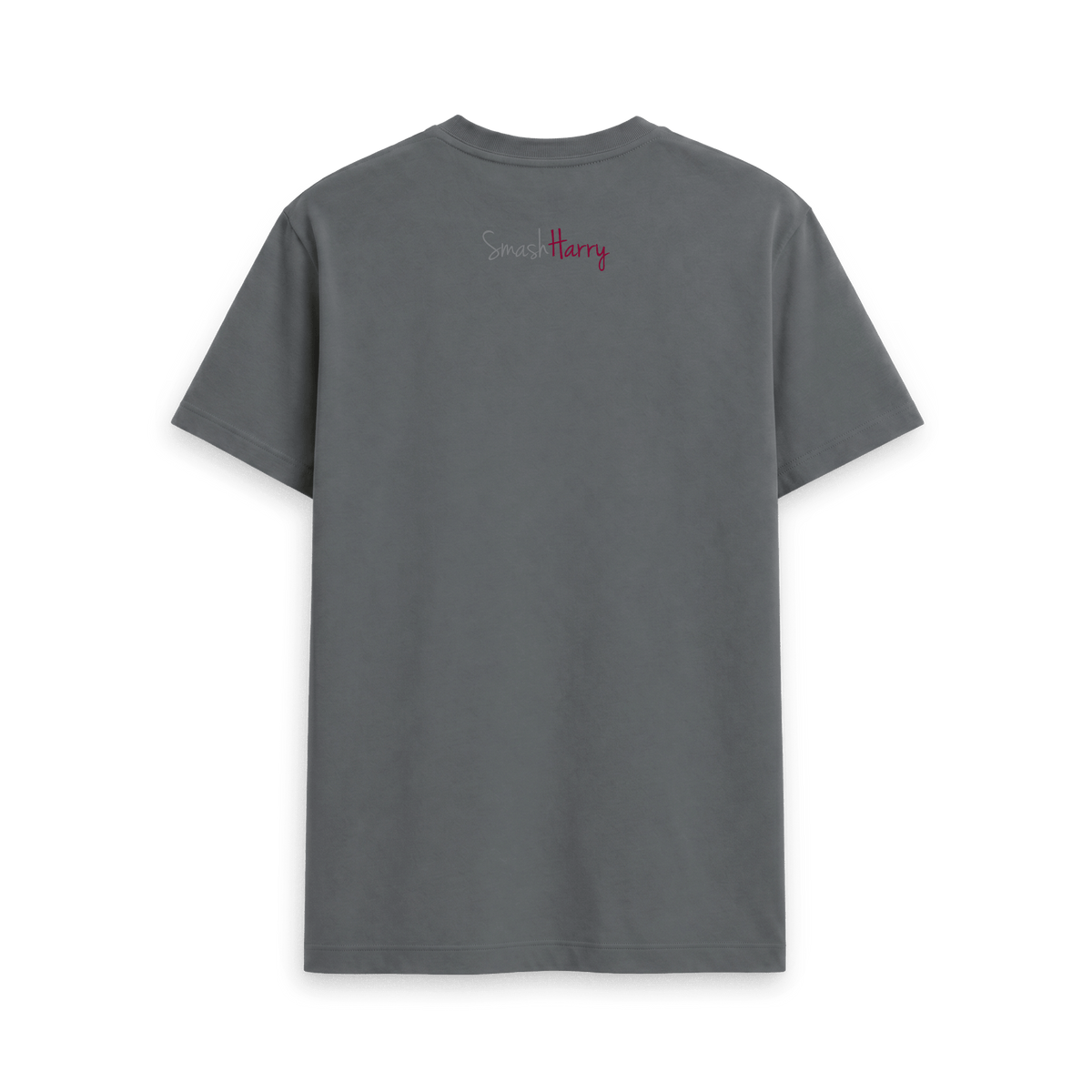 Slate Grey Printed T-shirt Back