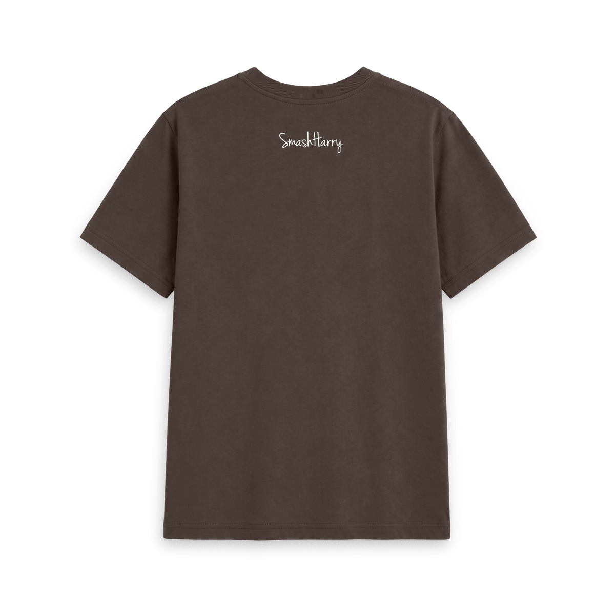 Chocolate Printed T-shirt Back