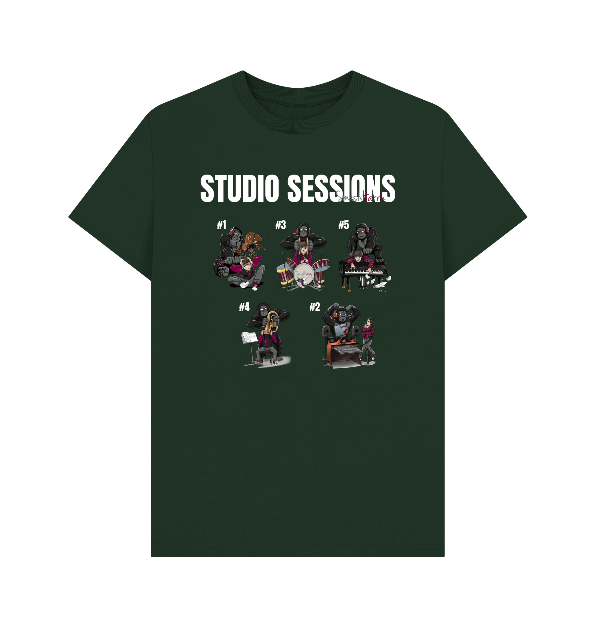 Evergreen Printed T-shirt Front