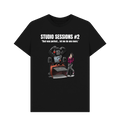 Black Printed T-shirt Front