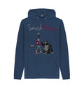 Navy SmashHarry Men's Organic Pullover Hoodie | Microphone