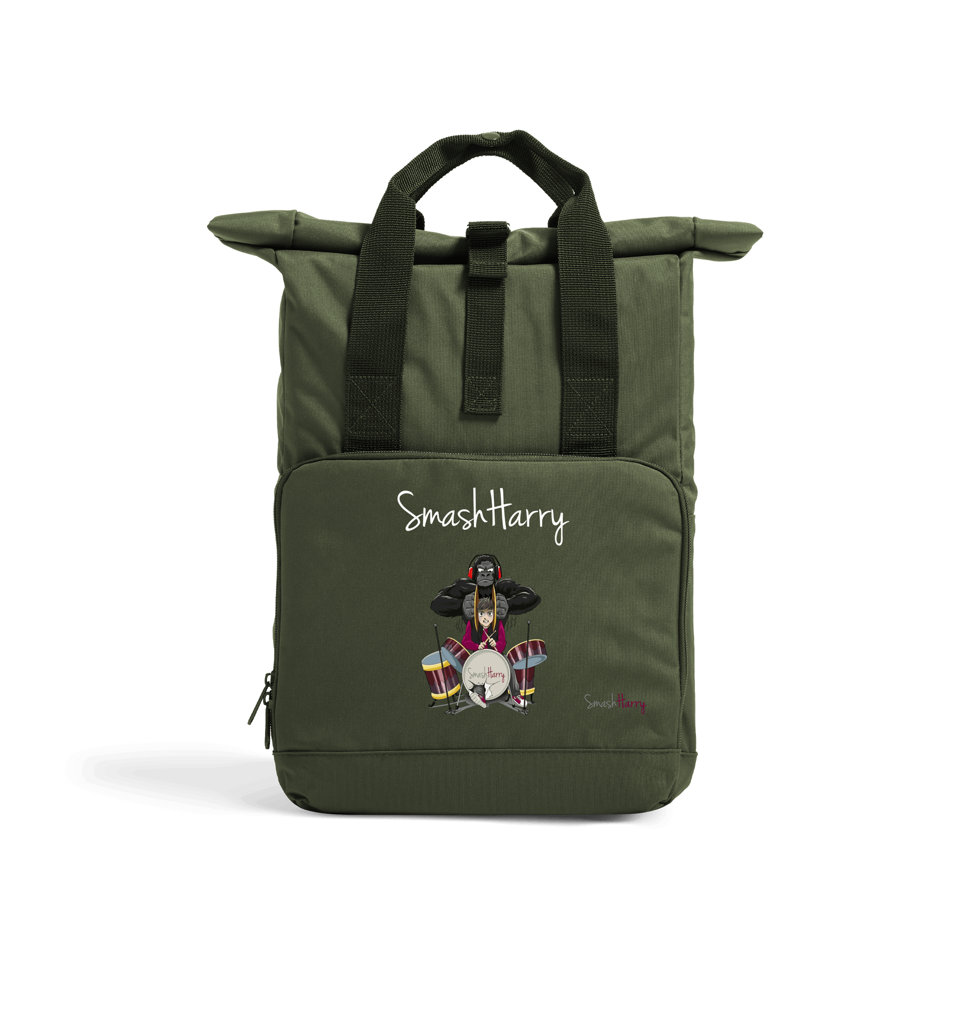 Olive Green Bag Front