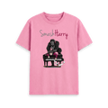 Rose Pink Printed T-shirt Front