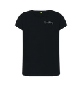 Black Printed T-shirt Front