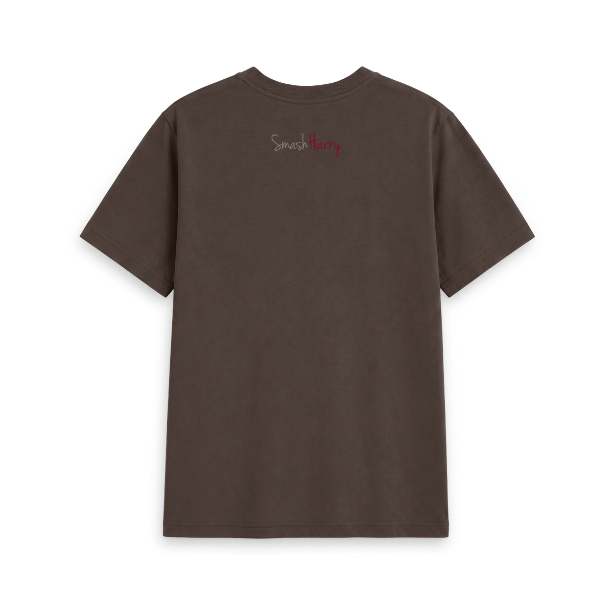 Chocolate Printed T-shirt Back