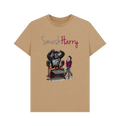 Sand Printed T-shirt Front
