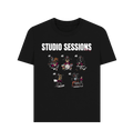 Black Printed T-shirt Front